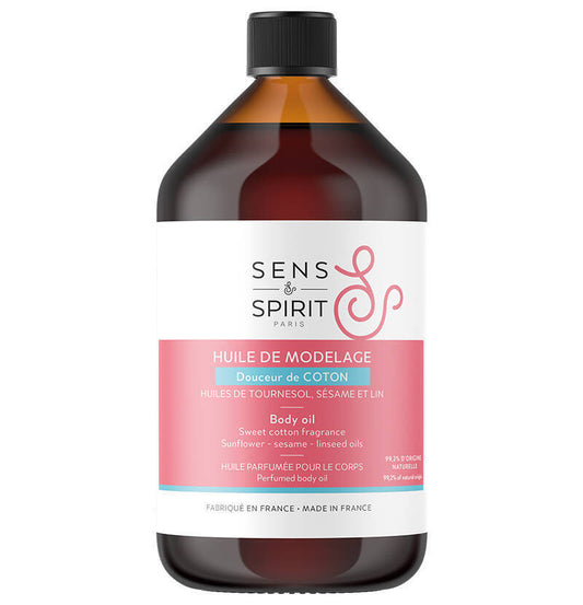 Huile de modelage Douceur de coton 500ml