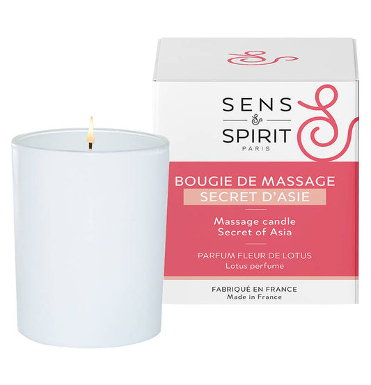 Bougie massage secret d'Asie - 170g