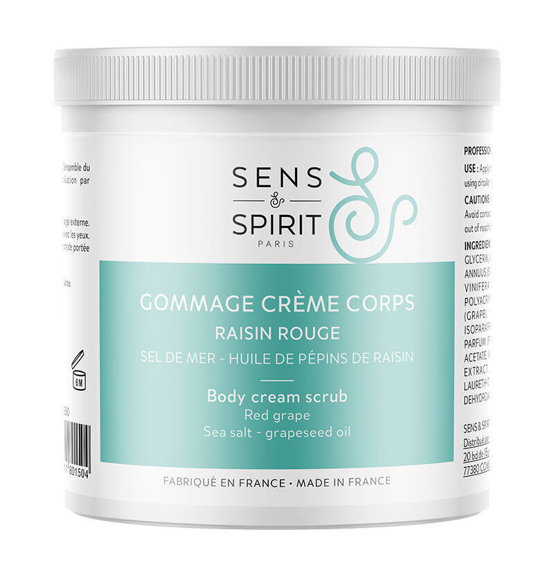 Gommage crème raisin rouge 1kg