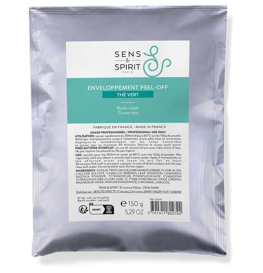 Enveloppement peel off thé vert 150g