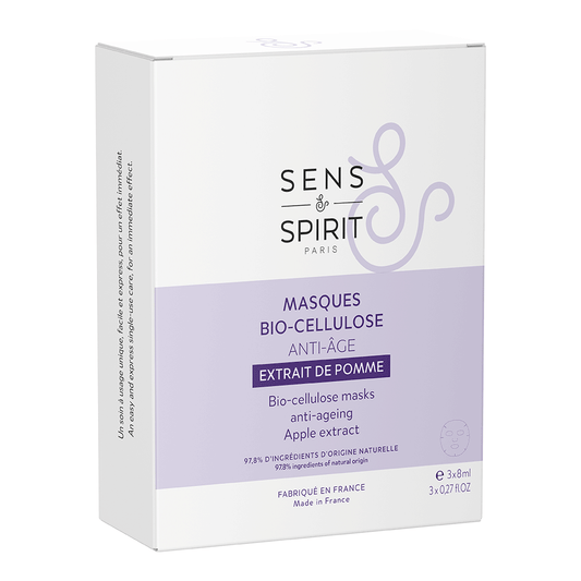 Masque bio-cellulose anti-âge - 3x8ml