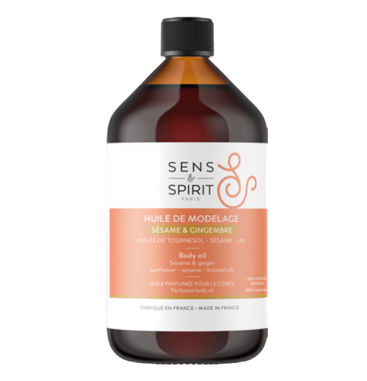 Huile de modelage Sésame Gingembre 500ml